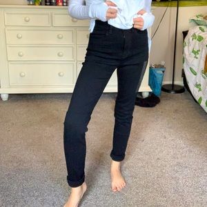 American Eagle skinny black jeans NWT